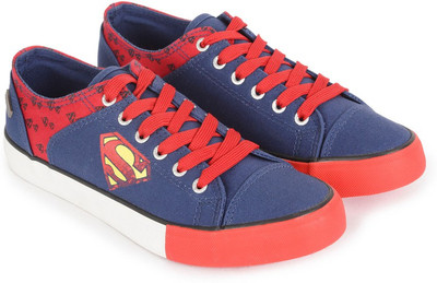 

Superman Canvas Shoes For Men(Navy, Red