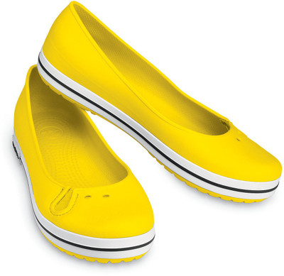 

Crocs Crocband Flat Casuals For Women(Yellow