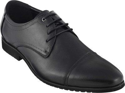 

Mochi Derby Lace Up Shoes For Men(Black, 11;black