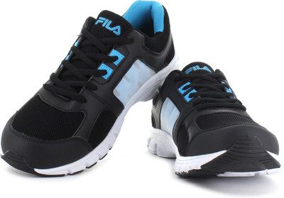 

Fila Running Shoes For Men(Black, Blk/aqa blu
