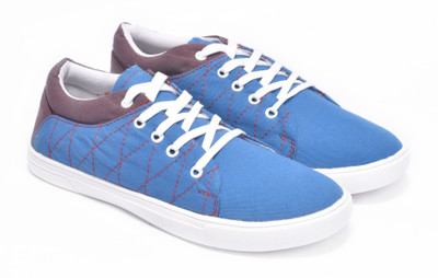 

Boysons comfort, sneakers, casuals, outdoors Canvas Shoes For Men(Blue, Brown