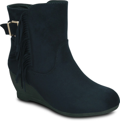 

Get Glamr PIKE Boots For Women(Blue