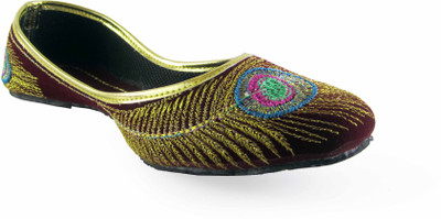 

CraftCor Jutis For Women(Multicolor, Red
