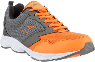 

Sparx Stylish Grey Orange Running Shoes For Men(Grey, Orange