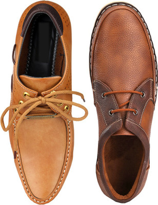 

Rocozo Casual Shoes For Men(Tan, Brown