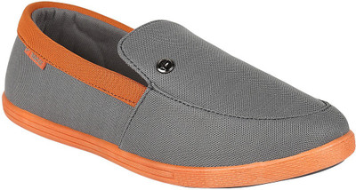 

WSL Rocks Elegant Casuals Shoes For Men(Grey, Orange