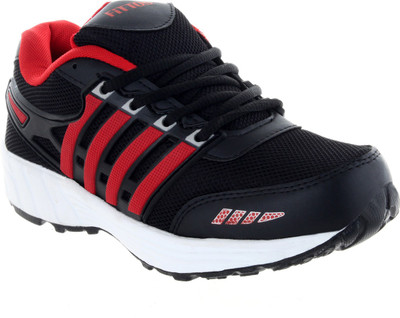 

Fittos Red Black Running Shoes For Men(Red, Black