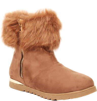 

Foot Candy Boots For Women(Brown