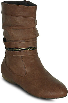 Get Glamr Designer Yukka Boots For Women(Tan