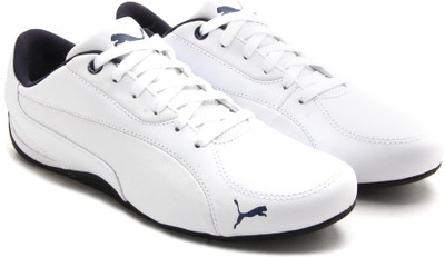 

Puma Drift Cat 5 LEA Men Sneakers For Men(White, White peacoat