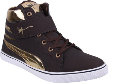 

SanMega Sneakers For Men(Brown
