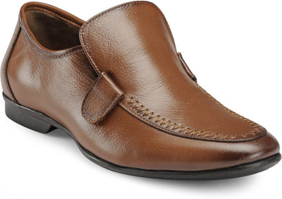 

Teakwood Slipons Loafers For Men(Brown