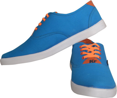 

Krafter Canvas Shoes For Men(Multicolor, Blue