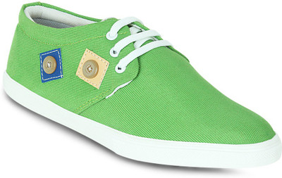 

Get Glamr BASIC LACE UPS Sneakers For Men(Green