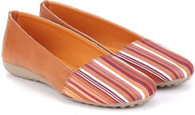 Nell Bellies For Women(Orange, Brown