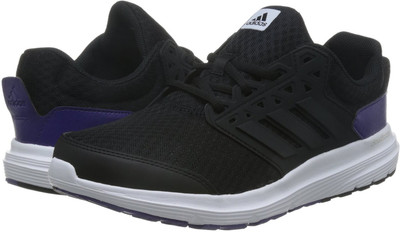 

ADIDAS GALAXY 3 M Running Shoes For Men(Black, White, Cblack/cblack/unipur