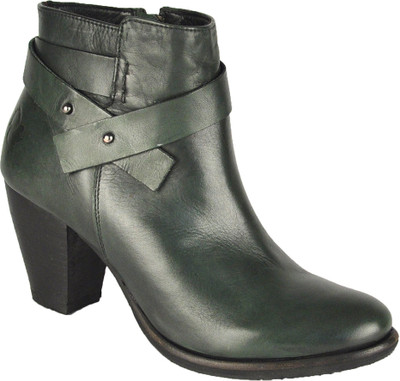 

Salt N Pepper 13-167 Marsha Green Boots For Women(Green