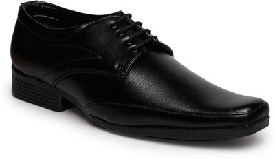 

Feather Leather Shoes 028 Lace Up Shoes For Men(Black
