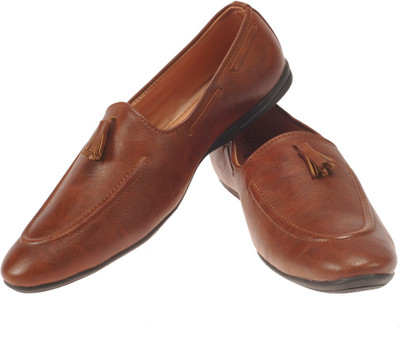 

H&V Loafers For Men(Brown