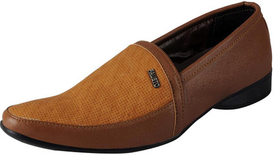 

FAUSTO Slip On For Men(Brown), Camel