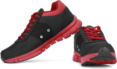 

Globalite Ride Running Shoes For Men(Red, Black, Black;red