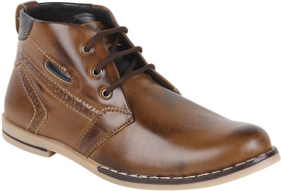 

Buenos Two tone Boots For Men(Brown)