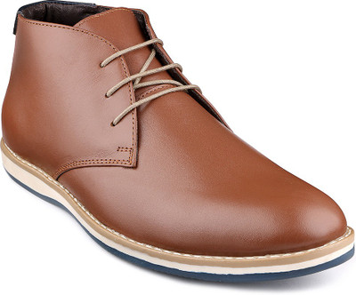 Escaro Leather Corporate Casuals For Men(Tan
