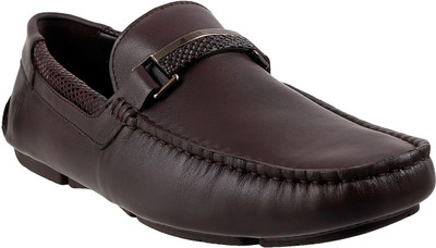 

Mochi J Fontini Loafers For Men(Brown, 55;coffee