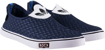 

Go India Store Canvas Shoes For Men(Blue, White
