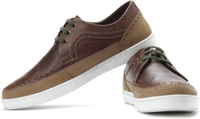 

Red Tape Men Genuine Leather Corporate Casuals For Men(Brown, Green, 2a;brown