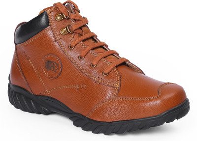 

Red Chief Leather Boots For Men(Tan, G.tan