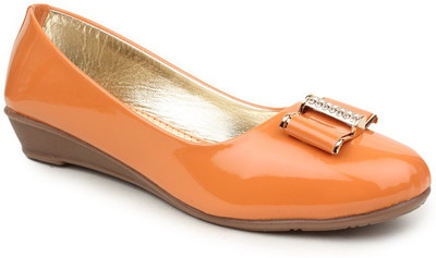 

Sindhi Footwear Venetian Bellies For Women(Orange)