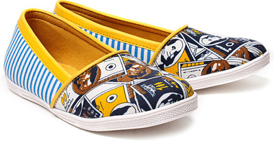

Nell Canvas Shoes For Women(Yellow)