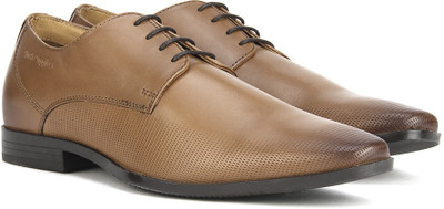 

Hush Puppies By Bata TAMPA Lace Up shoes For Men(Tan, Tan light brown