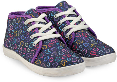 

Nell Canvas Shoes For Women(Multicolor, Purple