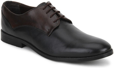 

Arden Oliver Bitone Derby Lace Up Shoes For Men(Black