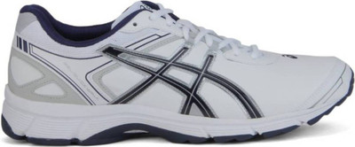 

Asics Gel- Quickwalk Walking Shoes For Men(White, White::navy::silver