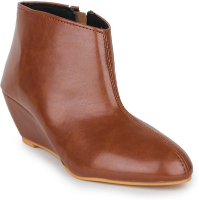 

Shenaya Boots For Women(Tan)