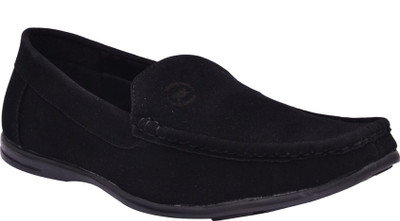 

Bxxy Men'S Trendy Black Slip-Ons Loafers For Men(Black