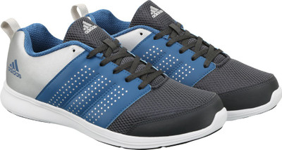 

ADIDAS ADISPREE M Running Shoes For Men(Grey, Dkgrey/corblu/metsil