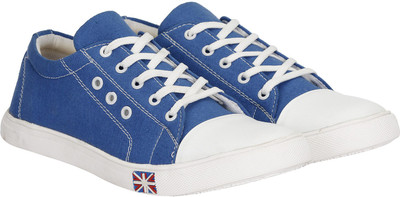 

Knot n Lace Premium Canvas Shoes For Men(Blue