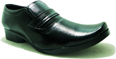 

JK Port Men New Party Wear Formal Shoe Slip On For Men(Black