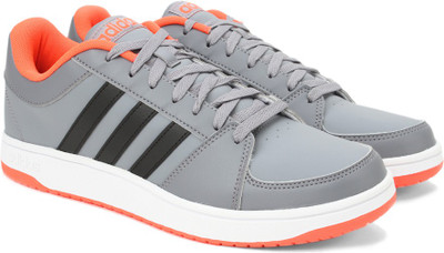 

ADIDAS NEO HOOPS VS Sneakers For Men(Grey, Grey/cblack/solred