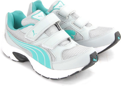

Puma Axis Velcro Wn`s DP Running Shoes For Women(Grey, Gray dawn-pool green