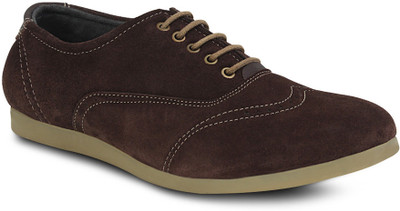 

Get Glamr Stylish Brogues Casual Shoes For Men(Brown