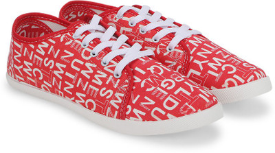 

Asian Casuals For Women(Red, Red, White
