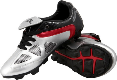 

HDL TOP Football Shoes For Men(Silver, Black, Red