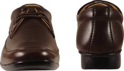 Action Synergy Men's PL4493 Brown Formal Lace Up
