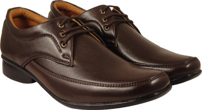 

Action Synergy Men's PL4493 Brown Formal Derby For Men(Brown