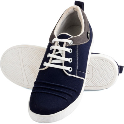 

GEO Canvas Shoes For Men(Navy, Navy blue